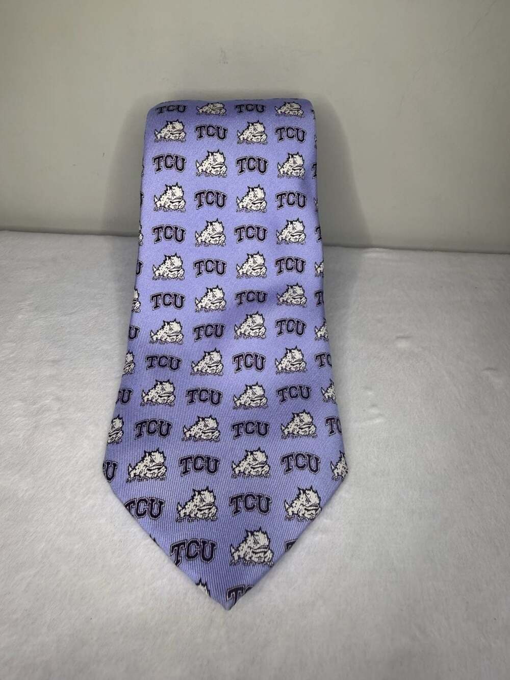 Vineyard Vines TCU Horned Frogs Silk Necktie